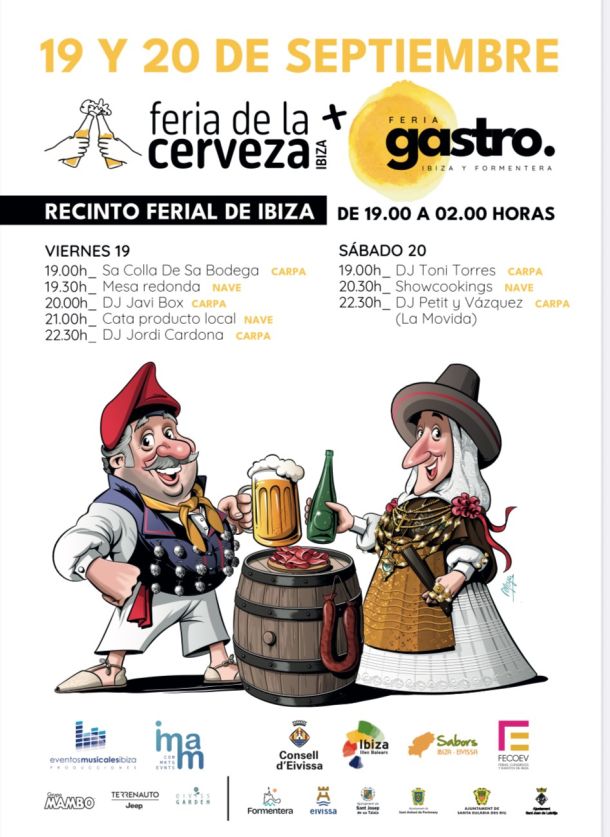 18ª Feria de la Cerveza de Ibiza y 3ª Feria Gastro Ibiza y Formentera