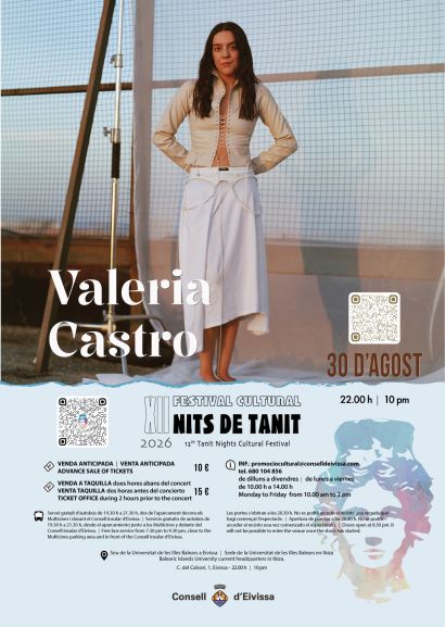 Nits de Tanit Festival: Valeria Castro